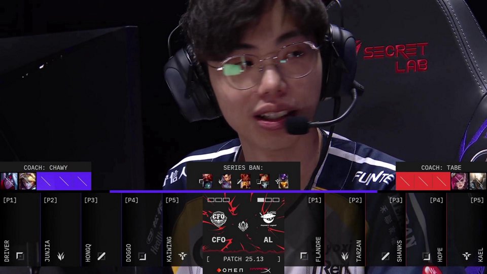[JP] AL vs CFO  | 2025 Mid-Season Invitational Bracket Stage Day 6・画像