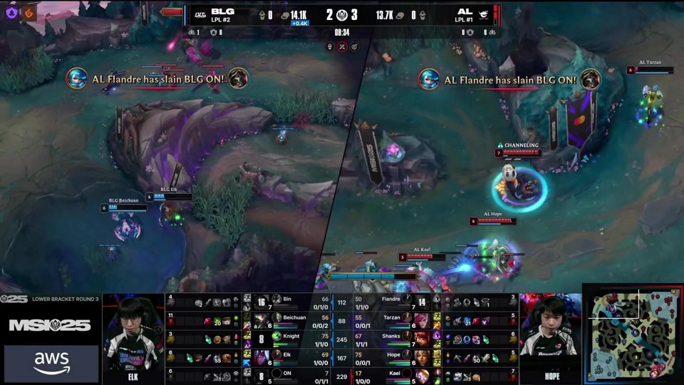 [JP] BLG vs AL  | 2025 Mid-Season Invitational Bracket Stage Day 9・画像
