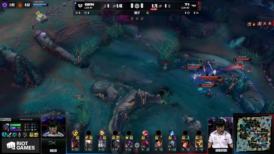 [JP] GEN vs T1  | 2025 Mid-Season Invitational Bracket Stage Day 8・画像