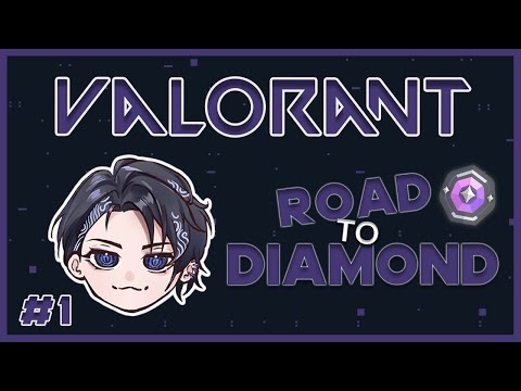 【VALORANT】ROAD TO DIAMOND #1【FIRST STAGE PRODUCTION EN | Nayuta Umbrage】・画像