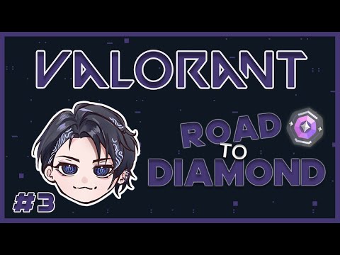 【VALORANT】#3 ROAD TO DIAMOND【Nayuta Umbrage | FIRST STAGE PRODUCTION EN】・画像