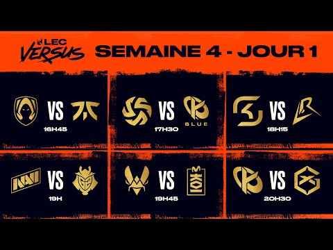 [LIVE OTP] 🔴 LEC VERSUS - W4D1 - BO1