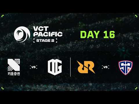 KRX vs. ONG / RRQ vs. SP - VCT Pacific - Stage 2 - Play-ins - Hari 1