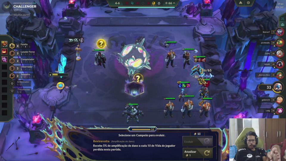 CHALLENGER esperando set 16