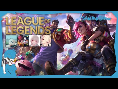 22時半あたりからフルパ【League of Legends】w/しろまんた、空澄セナ、きなこ、姫崎クト(敬称略)・画像