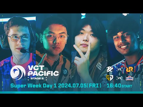 VCT Pacific - Regular Season - Super Week Day 1・画像