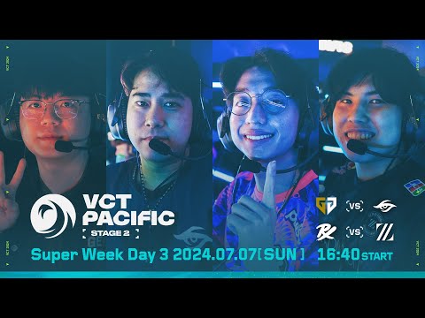 VCT Pacific - Regular Season - Super Week Day 3・画像