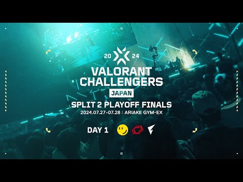 VALORANT Challengers Japan 2024 Split 2 Playoff Finals Day 1・画像