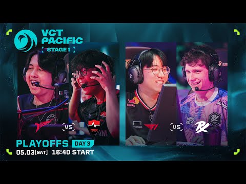 VCT Pacific 2025 : STAGE 1 - Playoffs - DAY 3・画像