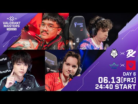 VALORANT Masters Toronto 2025 - Playoffs Stage - Day 6・画像