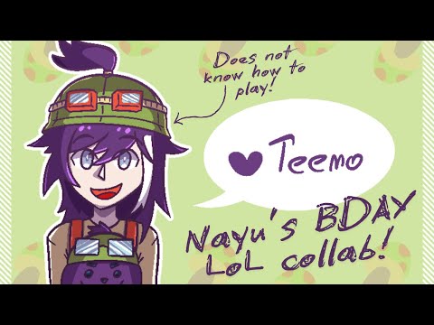 【League of Legends】NAYU'S BIRTHDAY COLLAB, HE IS FORCING US TO PLAY LEAGUE AT GUNPOINT.・画像