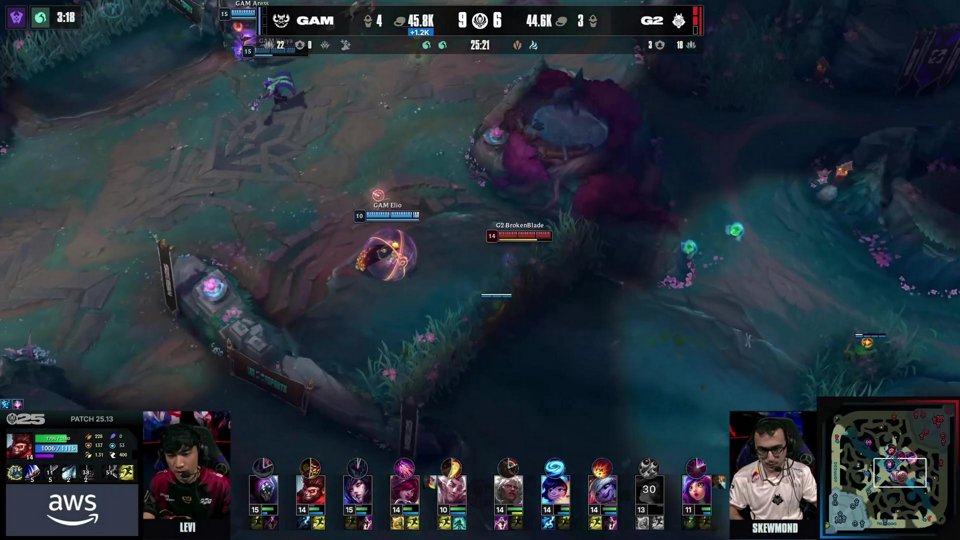 [JP] G2 vs GAM | 2025 Mid-Season Invitational Play-Ins Day 3・画像