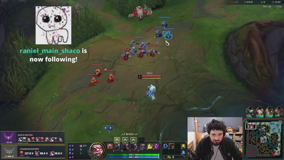 [STREAM EN PORTADA] Unranked a Rank 1 en LAS !rank !yt !song !customskin